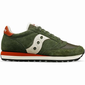 Sapatilhas Saucony Jazz Original Premium Feminino Verde Oliva | Portugal S62041-N87