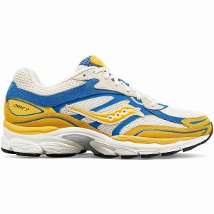 Sapatilhas Saucony ProGrid Omni 9 Premium Feminino Creme Amarelas | Portugal S95270-D15