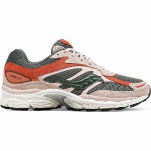 Sapatilhas Saucony ProGrid Omni 9 Premium Feminino Caqui Rosa Verdes | Portugal S57901-G01