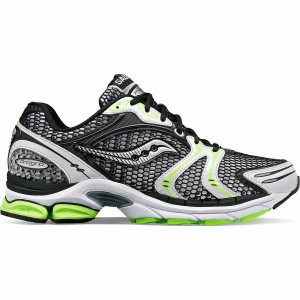 Sapatilhas Saucony ProGrid Triumph 4 Feminino Pretas Prateadas | Portugal S18475-T43