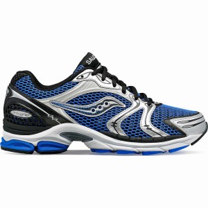 Sapatilhas Saucony ProGrid Triumph 4 Feminino Azuis Prateadas | Portugal S82357-U31