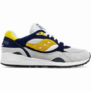 Sapatilhas Saucony Shadow 6000 Feminino Cinzentas Azuis Amarelas | Portugal S62980-Y05