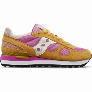 Sapatilhas Saucony Shadow Original Feminino Bege Rosa | Portugal S96710-A29