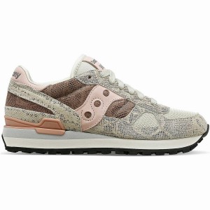 Sapatilhas Saucony Shadow Original Feminino Bege | Portugal S94836-R42