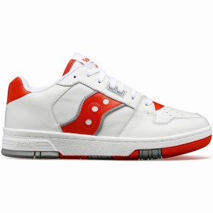 Sapatilhas Saucony Spot-Bilt™ Sonic Low Feminino Branco Vermelhas | Portugal S62947-Q68