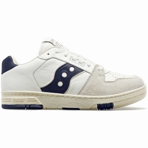 Sapatilhas Saucony Spot-Bilt™ Sonic Low Premium Feminino Bege Azuis | Portugal S80971-Y68