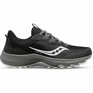 Sapatilhas Trail Running Saucony Aura TR Masculino Pretas Cinzentas | Portugal S64102-L20