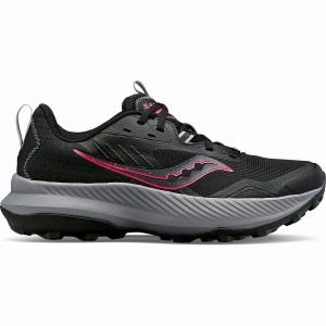 Sapatilhas Trail Running Saucony Blaze TR Feminino Pretas Rosa | Portugal S72954-F36