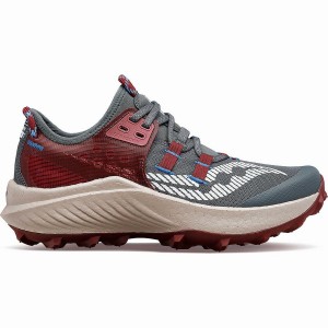 Sapatilhas Trail Running Saucony Endorphin Rift Feminino Cinzentas | Portugal S06429-L07