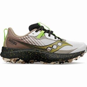 Sapatilhas Trail Running Saucony Endorphin Edge Masculino Branco Pretas | Portugal S45912-Y59