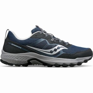 Sapatilhas Trail Running Saucony Excursion TR16 Masculino Azul Marinho Prateadas | Portugal S02948-U63