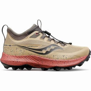 Sapatilhas Trail Running Saucony Peregrine 13 ST Feminino Marrom | Portugal S73650-E80