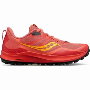 Sapatilhas Trail Running Saucony Peregrine 12 Feminino Coral | Portugal S39104-K64