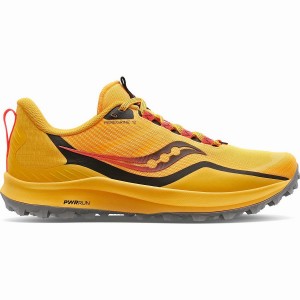 Sapatilhas Trail Running Saucony Peregrine 12 Feminino Douradas Vermelhas | Portugal S78536-W18