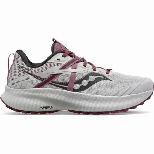 Sapatilhas Trail Running Saucony Ride 15 TR Feminino Cinzentas Roxo | Portugal S25891-S87