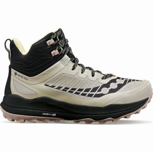 Sapatilhas Trail Running Saucony Ultra Ridge GTX Feminino Caqui Pretas | Portugal S98014-H80