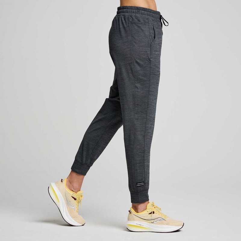 Calça Jogger Saucony Solstice Feminino Pretas | Portugal S78640-S19