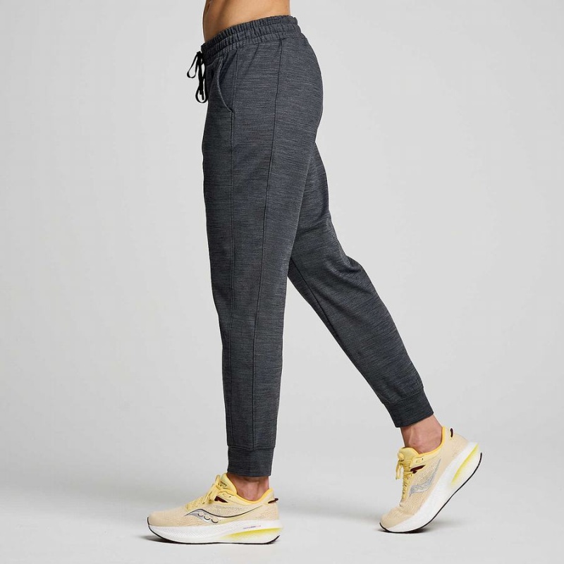 Calça Jogger Saucony Solstice Feminino Pretas | Portugal S78640-S19