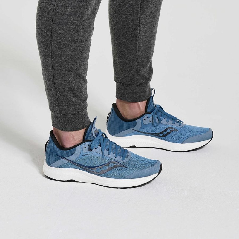 Calças Saucony Boston Masculino Pretas | Portugal S81267-F95