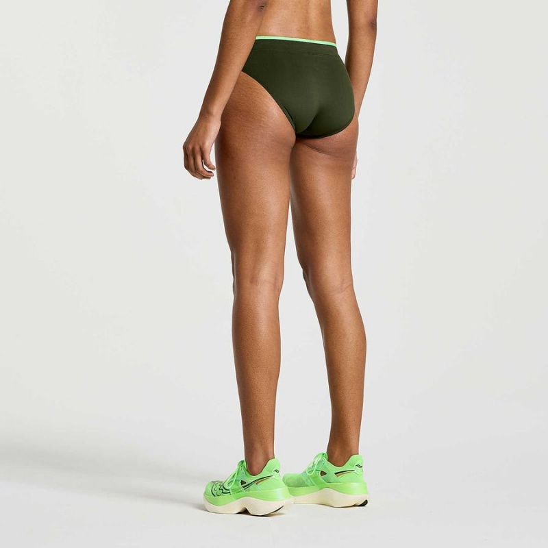 Calção Saucony Elite Brief Feminino Umbra | Portugal S34759-W74