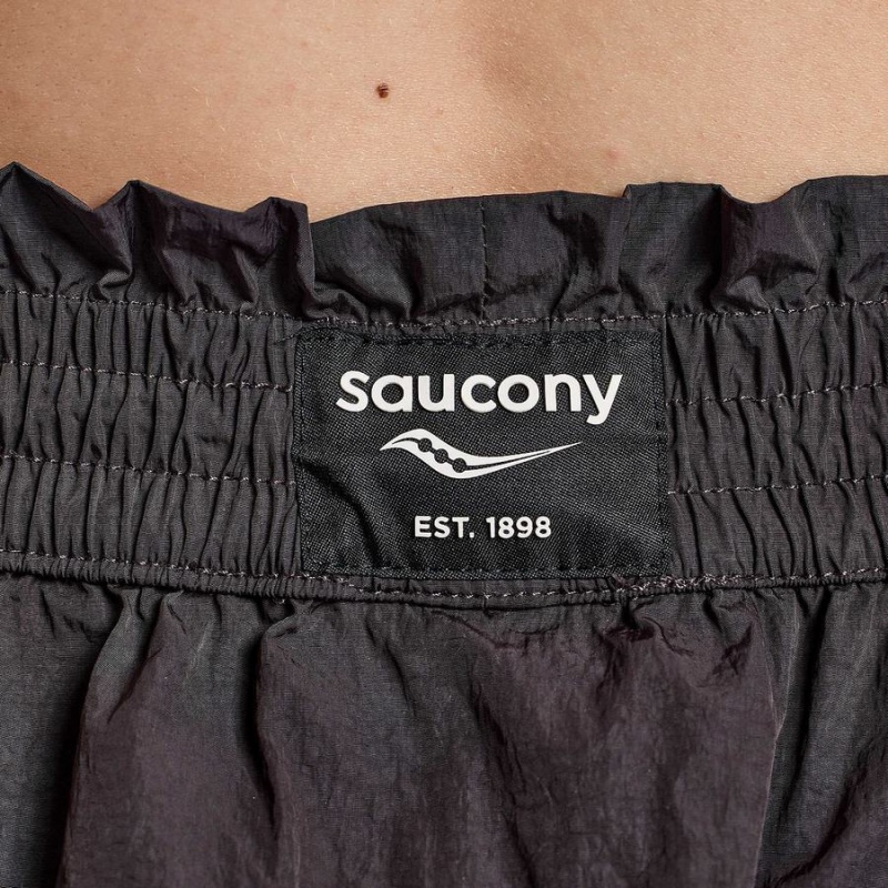 Calção Saucony Unwind Feminino Pretas | Portugal S63849-G27