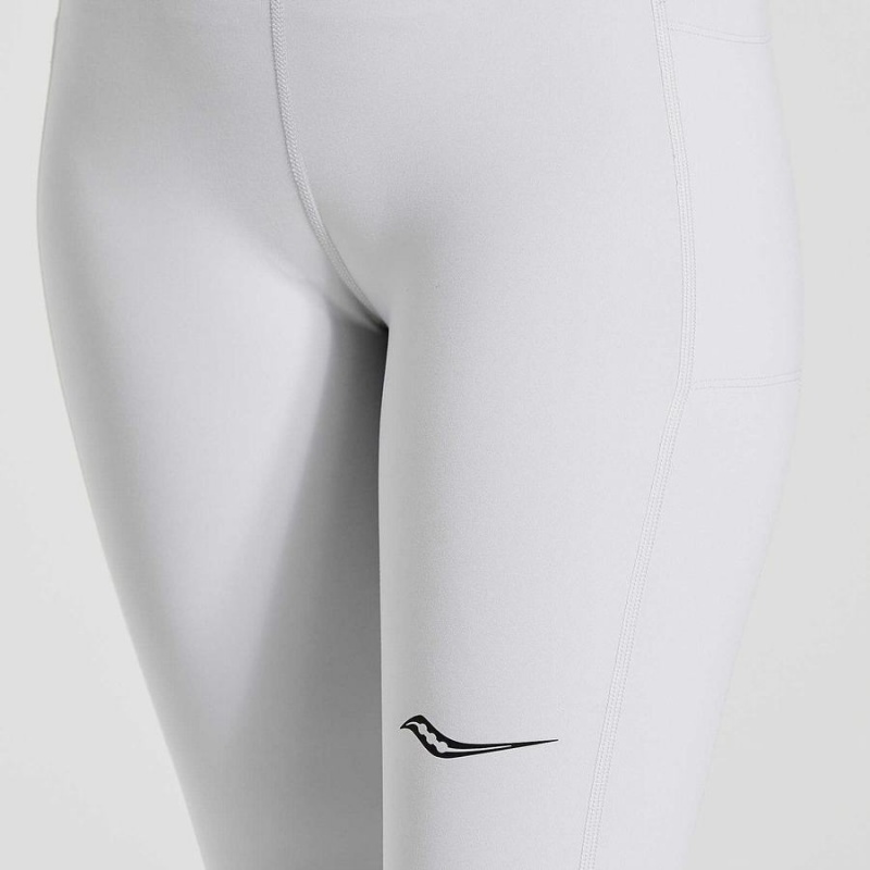 Collants Saucony Solstice Feminino Branco | Portugal S53890-W93