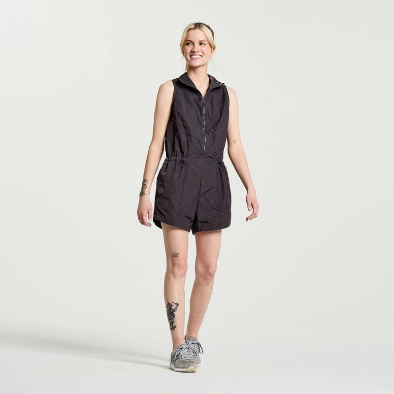 Macacão Saucony Unwind Romper Feminino Basalt | Portugal S18503-L59