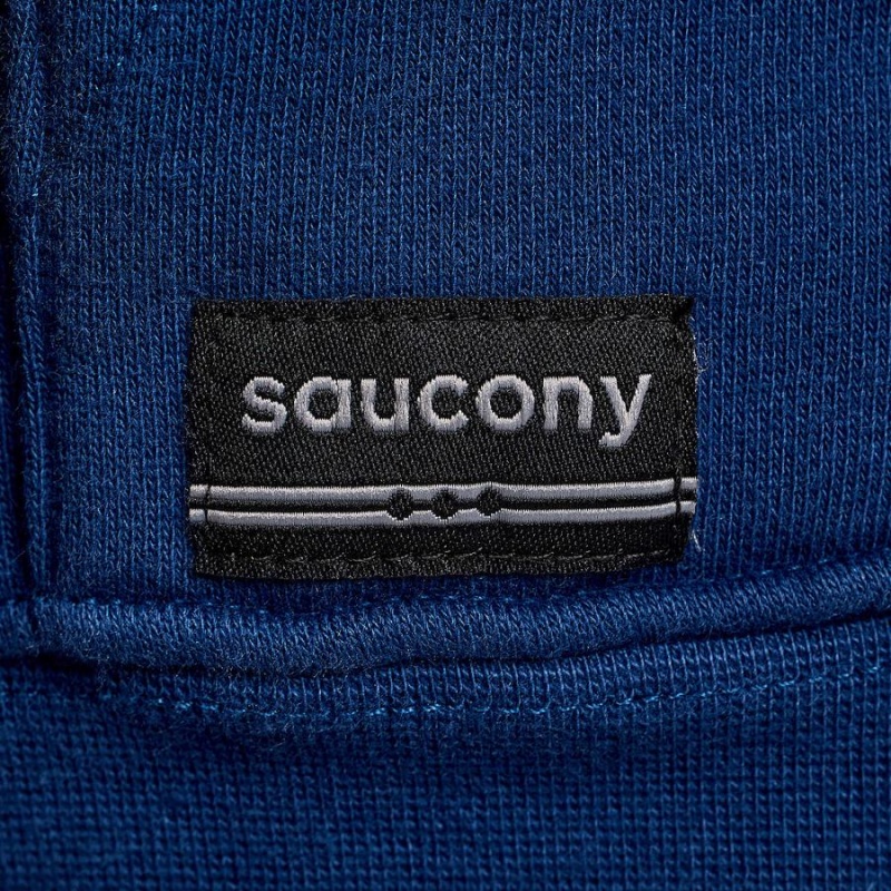 Moletom com Capuz Saucony Recovery Hoody Masculino Azul Anil | Portugal S35872-S54