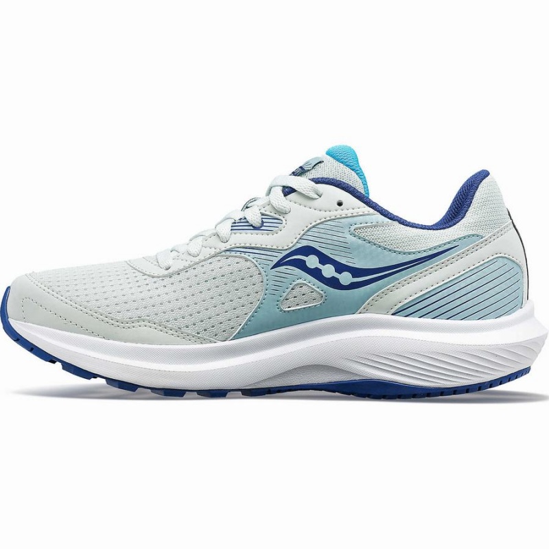 Sapatilhas Caminhada Saucony Cohesion 16 Feminino Branco Azul Anil | Portugal S30518-F45