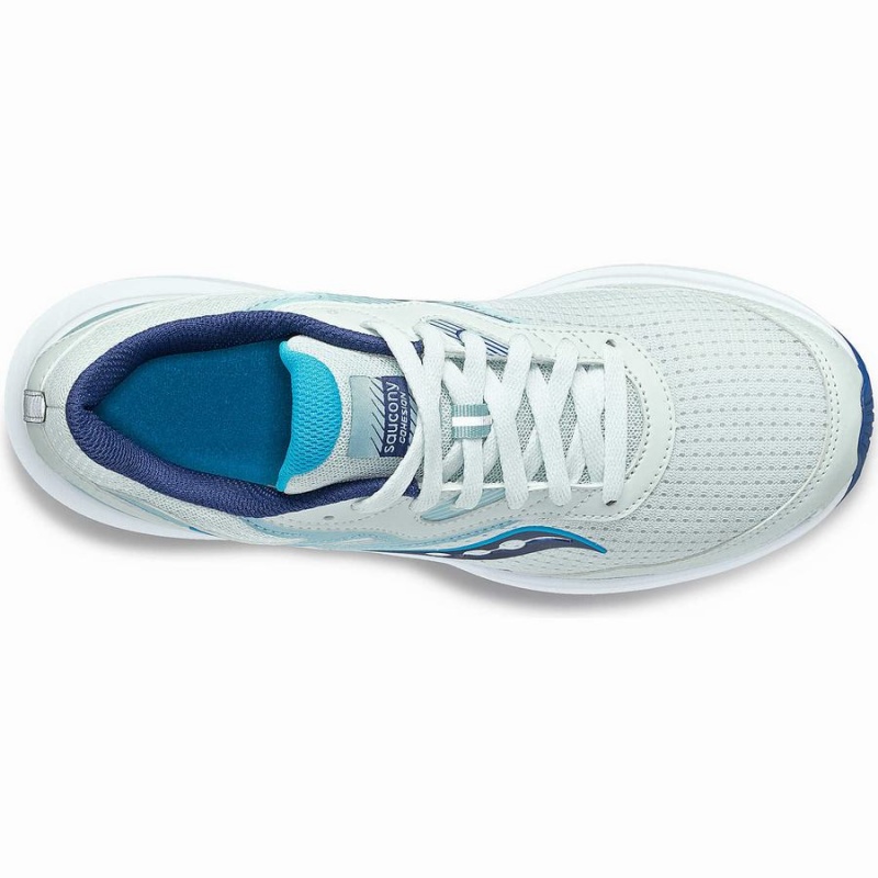 Sapatilhas Caminhada Saucony Cohesion 16 Feminino Branco Azul Anil | Portugal S30518-F45