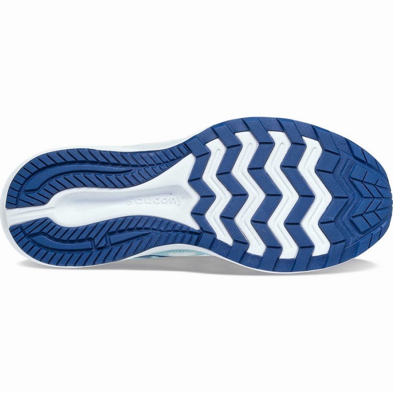 Sapatilhas Caminhada Saucony Cohesion 16 Feminino Branco Azul Anil | Portugal S30518-F45