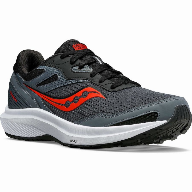 Sapatilhas Caminhada Saucony Cohesion 16 Masculino Cinzentas Vermelhas Azuis | Portugal S72039-Y93