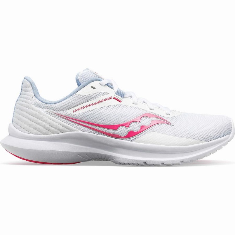 Sapatilhas Caminhada Saucony Convergence Feminino Branco Rosa | Portugal S49856-H49