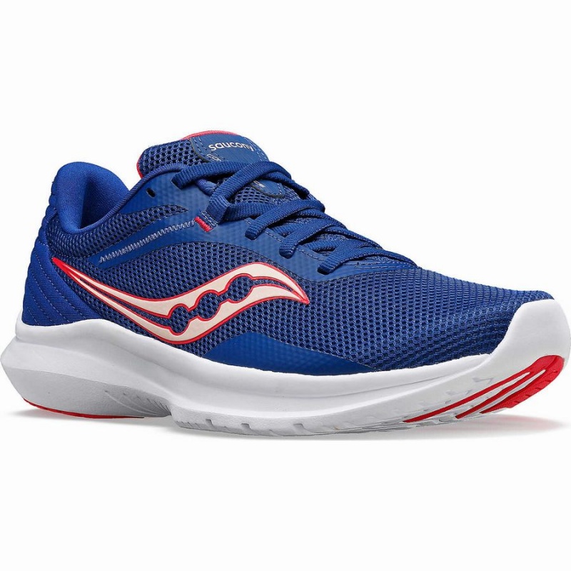 Sapatilhas Caminhada Saucony Convergence Feminino Azul Anil | Portugal S28675-J24