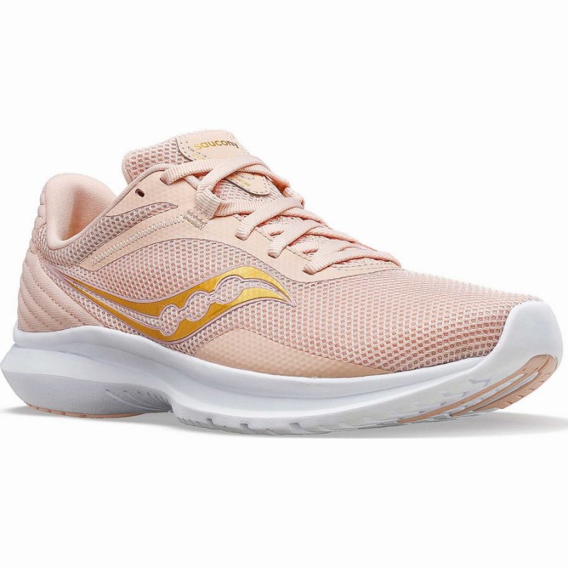 Sapatilhas Caminhada Saucony Convergence Feminino Coral Douradas | Portugal S72364-Q74