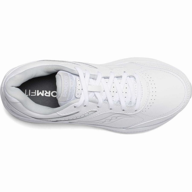 Sapatilhas Caminhada Saucony Echelon Walker 3 Wide Feminino Branco | Portugal S57628-W64