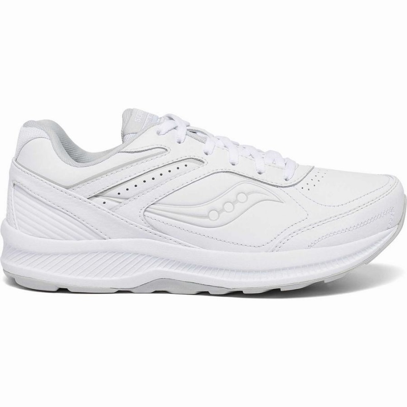 Sapatilhas Caminhada Saucony Echelon Walker 3 Wide Feminino Branco | Portugal S57628-W64