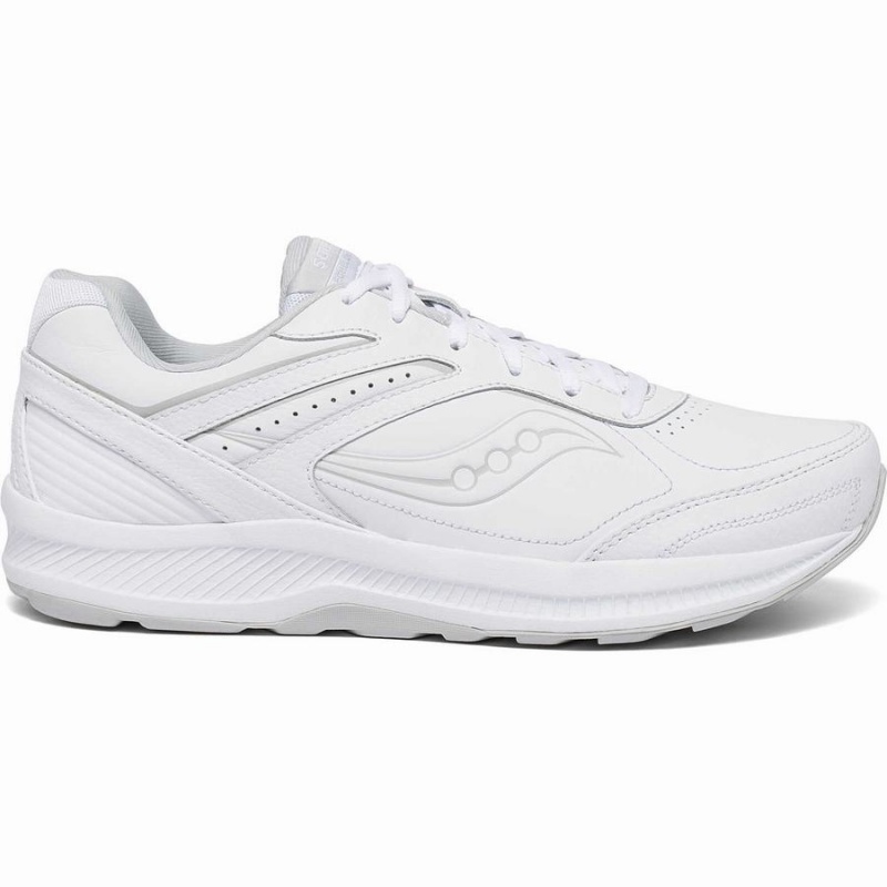 Sapatilhas Caminhada Saucony Echelon Walker 3 Wide Masculino Branco | Portugal S86450-S96