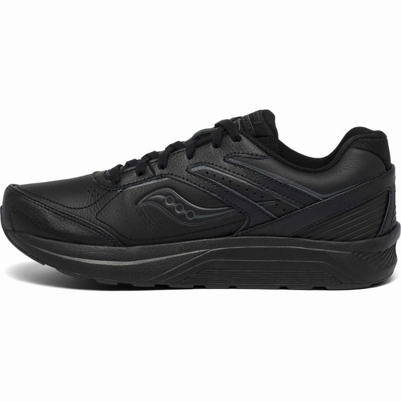 Sapatilhas Caminhada Saucony Echelon Walker 3 Masculino Pretas | Portugal S02541-B35