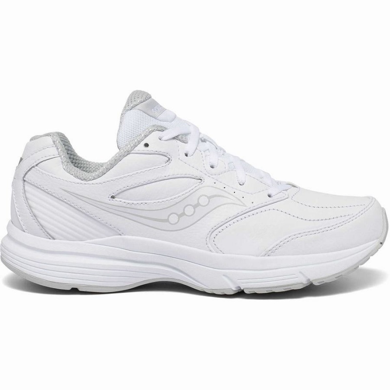 Sapatilhas Caminhada Saucony Integrity Walker 3 Narrow Feminino Branco | Portugal S82176-Q82