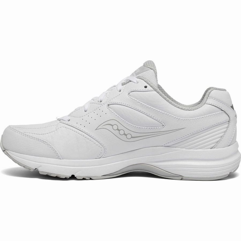 Sapatilhas Caminhada Saucony Integrity Walker 3 Wide Masculino Branco | Portugal S85492-N47