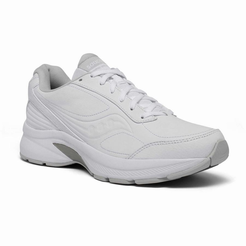 Sapatilhas Caminhada Saucony Omni Walker 3 Wide Masculino Branco | Portugal S78695-G91