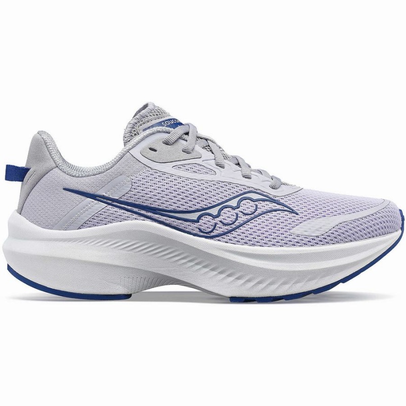 Sapatilhas Corrida Saucony Axon 3 Feminino Roxo Azul Anil | Portugal S57319-Y04