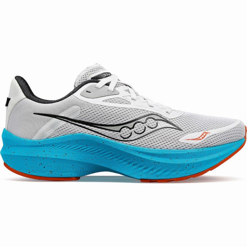 Sapatilhas Corrida Saucony Axon 3 Masculino Branco Azuis | Portugal S04932-E42