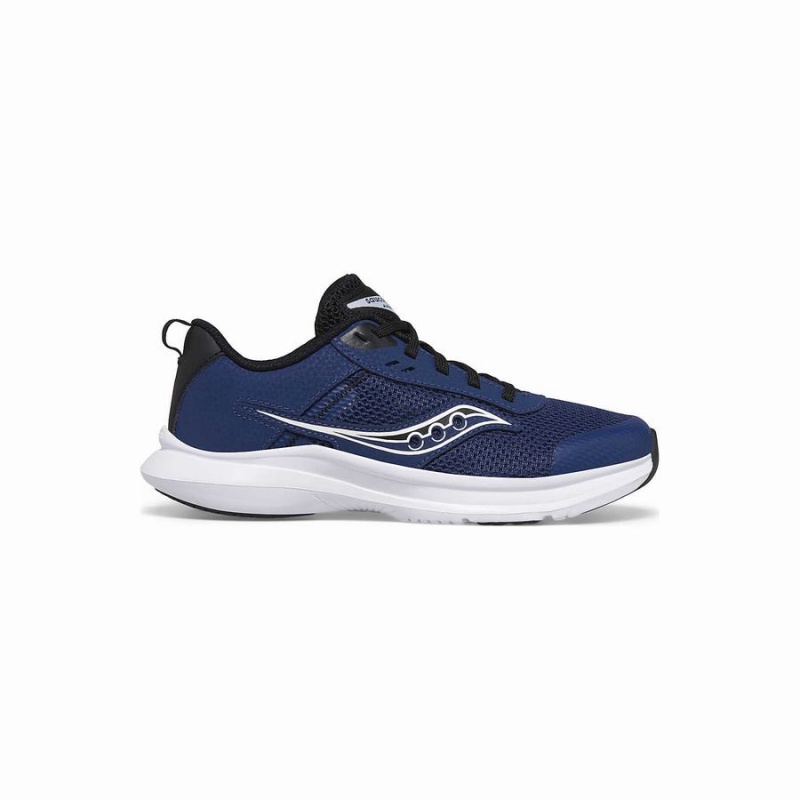 Sapatilhas Corrida Saucony Axon 3 Sneaker Criança Azuis Pretas | Portugal S82304-D68