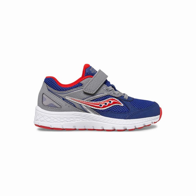 Sapatilhas Corrida Saucony Cohesion 14 A/C Sneaker Criança Azul Marinho Vermelhas | Portugal S19354-T75