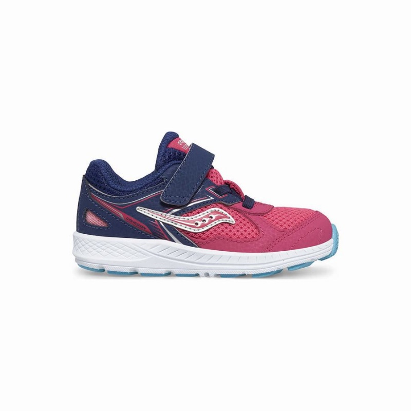 Sapatilhas Corrida Saucony Cohesion 14 A/C Jr. Sneaker Criança Rosa Azul Marinho | Portugal S39528-R15