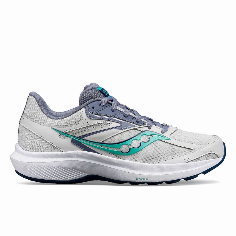 Sapatilhas Corrida Saucony Cohesion 17 Feminino Branco Menta | Portugal S23974-E68