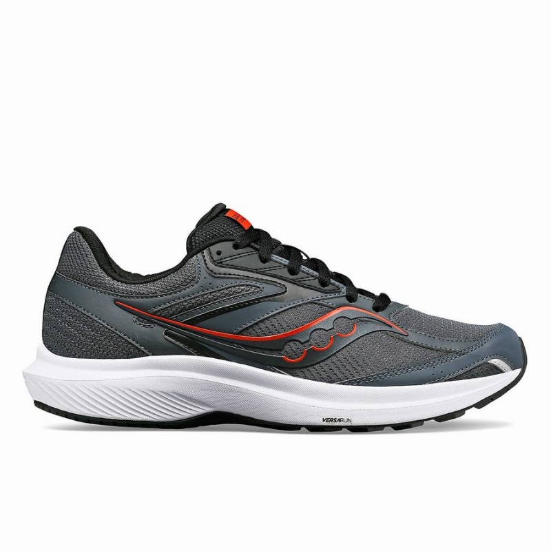 Sapatilhas Corrida Saucony Cohesion 17 Wide Masculino Cinzentas Pretas | Portugal S25149-J45