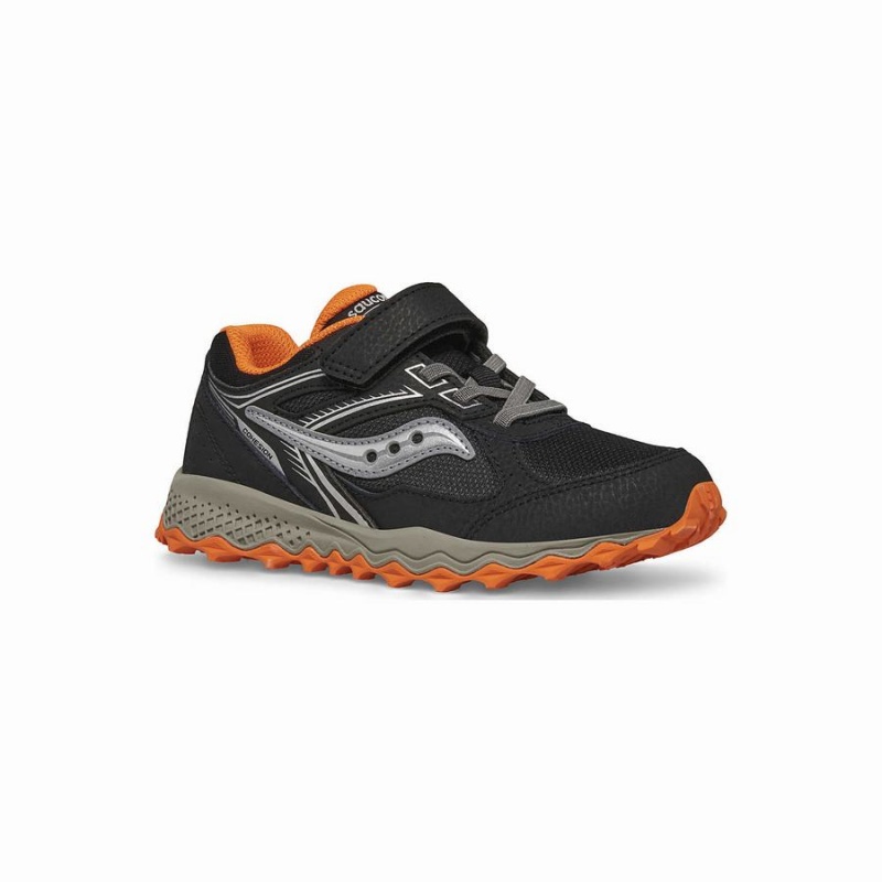 Sapatilhas Corrida Saucony Cohesion TR14 A/C Sneaker Criança Pretas Laranja | Portugal S16207-C45